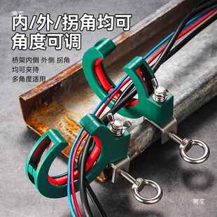 桥架线放线滑轮穿顶棚吊顶车合综线610弱电布施工工具