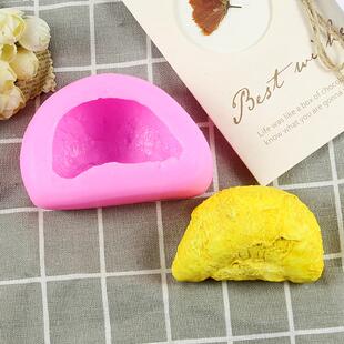 C1579 慕斯甜品模兜宝款 大号彷真榴莲肉蛋糕硅胶模具 捏捏模具