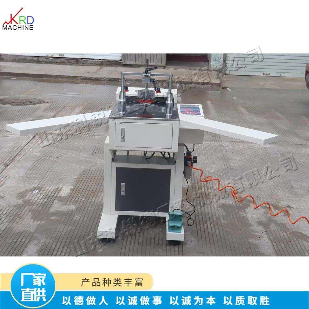 全自动数控钉角机 书画装饰画框装裱机 实木线条画框切角机器