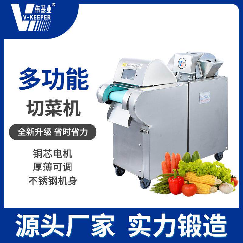 瓜果切片切丝机机商用全自动电动食堂厨房瓜果蔬菜切丝片丁段器