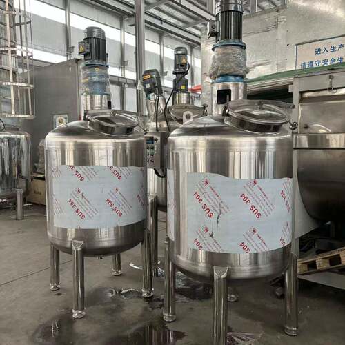 环氧树脂搅拌罐聚乙烯醇电加热反应釜316L熬胶罐煮胶锅无影胶搅拌