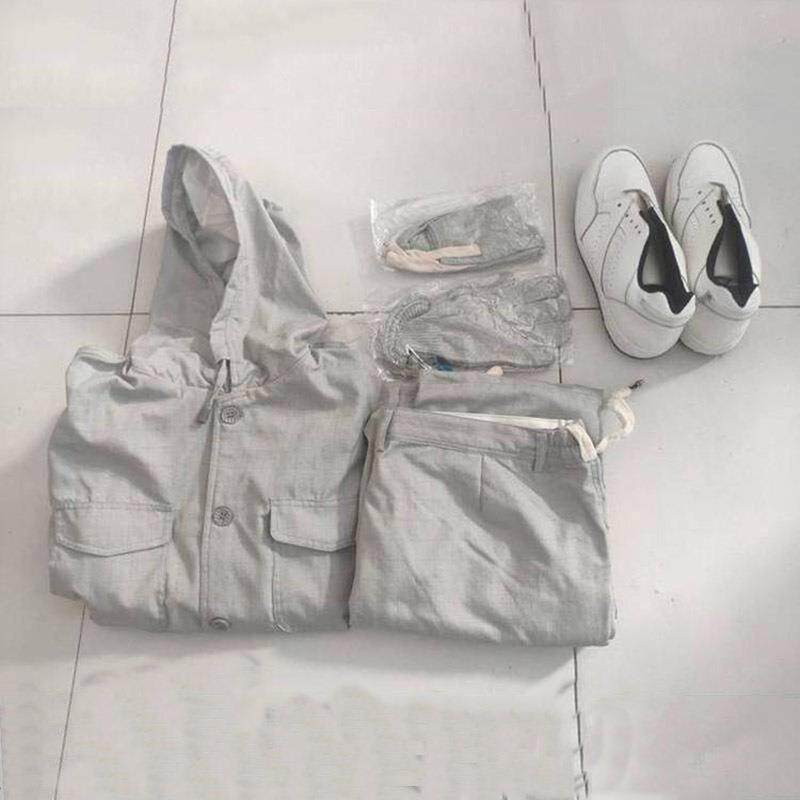 电工用高压屏蔽服分体式工作服带电作业防护服架空输电线路导电服