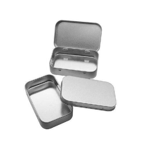 Mini Metal Box Tin-Plated Slide Cover Storage Box Wedding