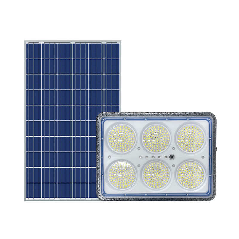 2024新款超越大透镜款太阳能灯户外投光灯大功率新农村太阳能路灯
