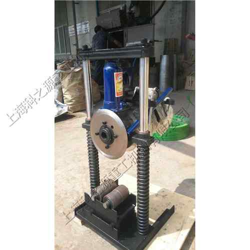 工业用立式切管机 双立柱电动液压切管机 小型不锈钢空心管截管机