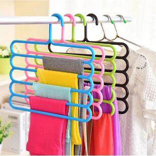 Pants Layer Hanger Multi Wardrobe Colorful Function