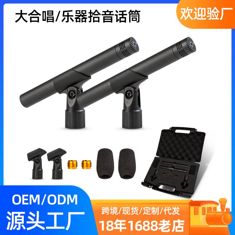 小振膜电容乐器拾音麦克风大合唱乐团演出用话筒心型超心型全指向