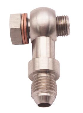 汽车配件 GT25R用Banjo bolt M11x1.0至4AN涡轮进油1.0mm节流器