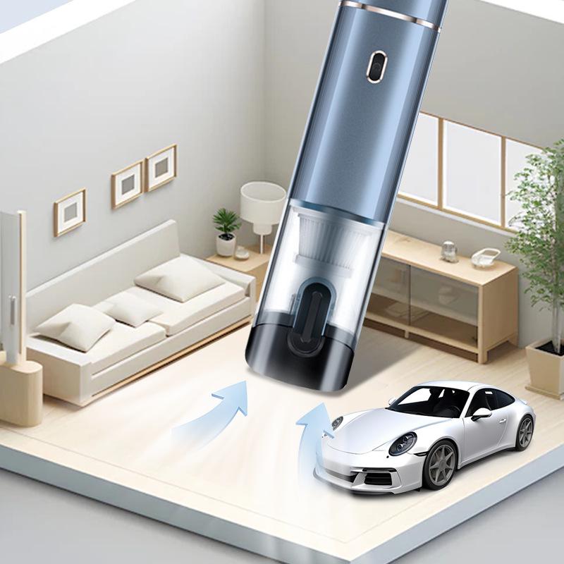 吸刷外壳车无线吹12000pa无便携式电机家一体吸力两用铝合金超大