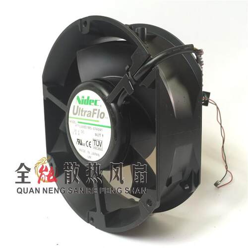 Nidec X17L24BS1M5-07A041 17250 24V 3.8A 17CM 轴流大风量风扇