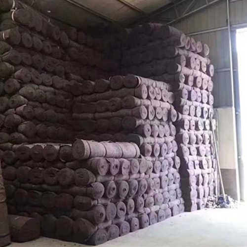 黑心棉毛毡养护工地现货植物广东大棚保暖毡公路毯黑毛防寒土工布