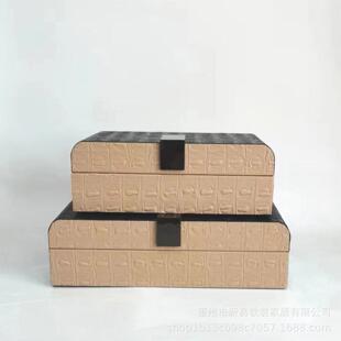 XY111间现代柜装 饰品电创意工艺摆件桌面样板书房视背景墙收纳盒