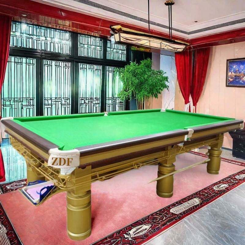 中八台球桌什么牌子好ZDF惠州汕头汕尾中八台球桌尺寸大小