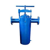 卅亚过滤碳钢毛发收集器篮式 直通管道过滤器厂 过滤器快开式