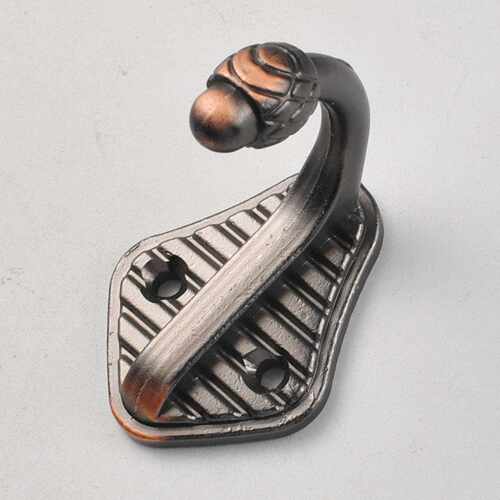 直销新款仿古蛇形单衣帽钩中式实心挂衣钩厚实挂钩玄关复古壁钩合