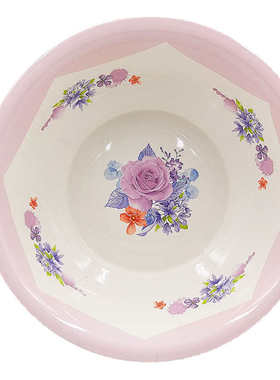 76N30/36CM双料特厚搪瓷盆家用老式搪瓷脸盆大号盆耐高温可加热