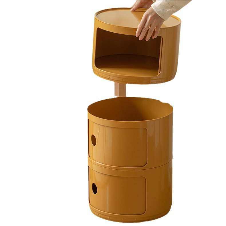 圆形床头柜北欧ins网红卧室柜夹缝收纳柜可拆卸置物柜迷你床头柜,住宅家具,床头柜,淘宝优惠券,粉丝福利购,淘宝优惠卷