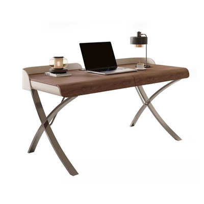 奢式电脑桌书桌古风高级极中简意书房家用现代简约办公桌轻感