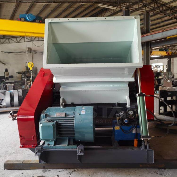 广东HDPE PVC塑料管材破碎粉碎机，板材处置加料再生破碎机