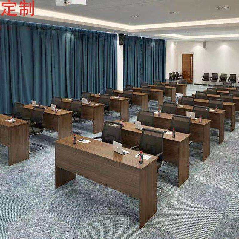 培训桌长条桌组合简约现代双人员工会议桌辅导班学生课桌椅培训桌