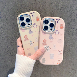 适用苹果15手机壳iphone15promax14plus软液态，硅胶女款13pro高级感12pm卡通可爱11xsmax卡通防摔保护套lv