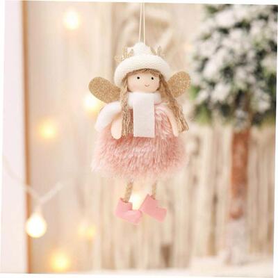 Christmas decoration top hat antlers girl pendant Elk Angel