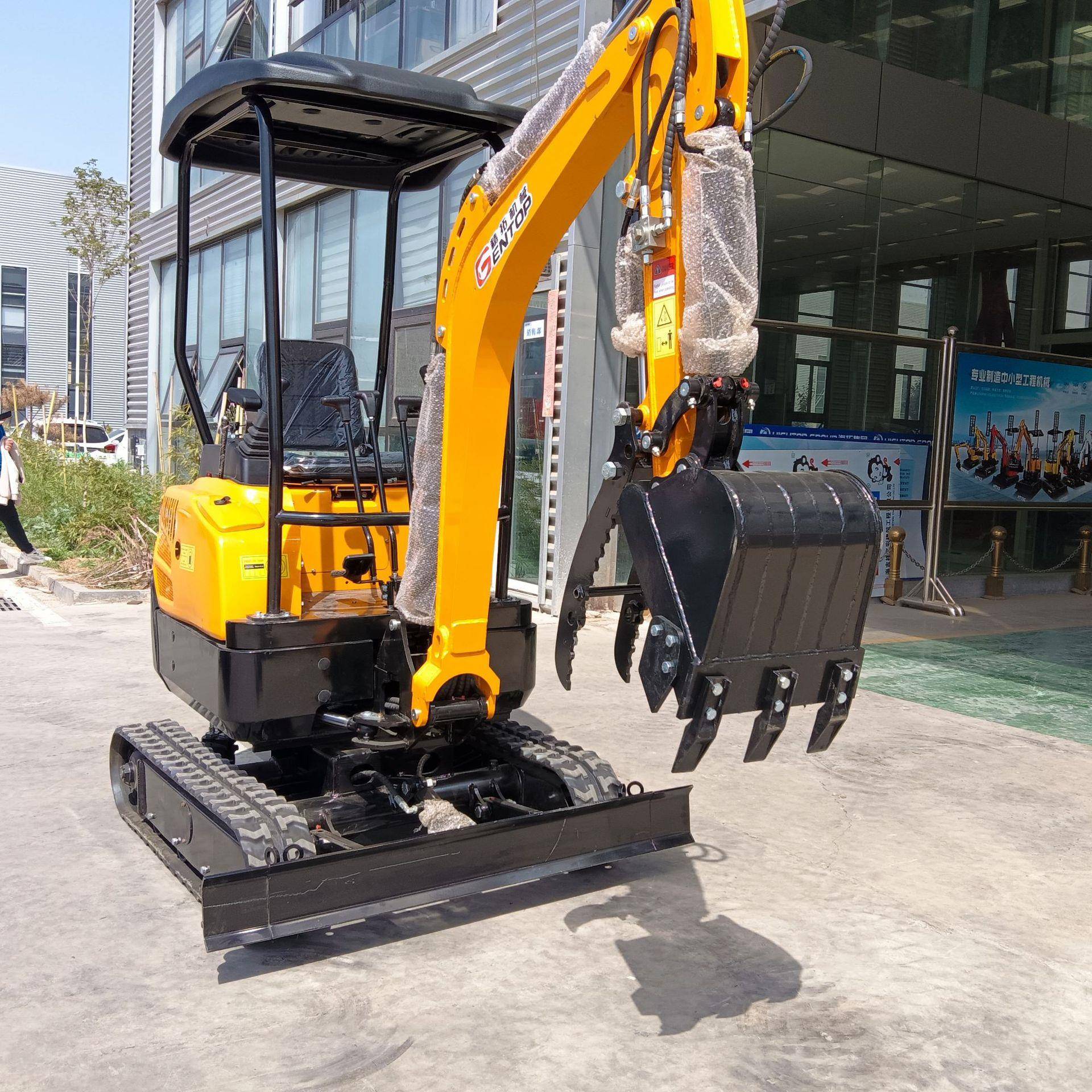 小型挖掘机微型挖掘机挖农用园工程18微型碎挖土机破16小型挖小型
