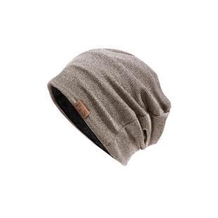 脑部开颅手术后专用光头帽子男薄款女士化疗后晚上睡防风睡帽冬