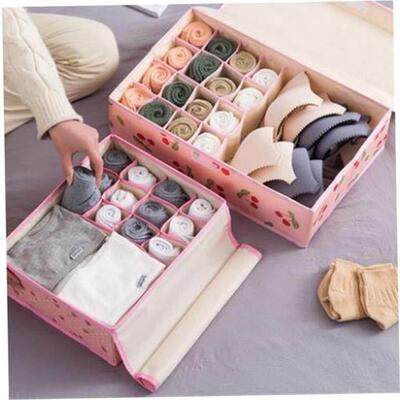 Underwear Storage Boxes Closet Organizer Drawer Socks Short