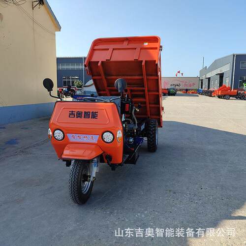 柴油农用三轮车工程工地矿建筑自卸运输车三马子