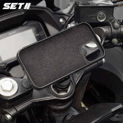 SETII首发GSX250R无极300RR减震简约款铝合金摩托车手机导航支架