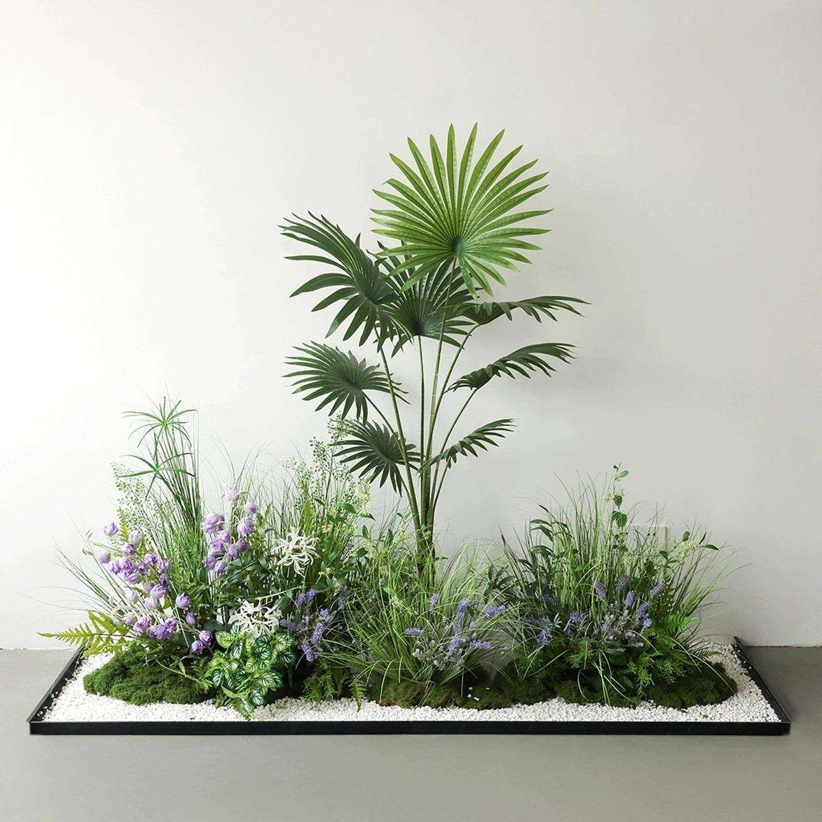仿真植物造景装饰室内阳台组合网红假树绿植轻奢高端花艺景观摆件