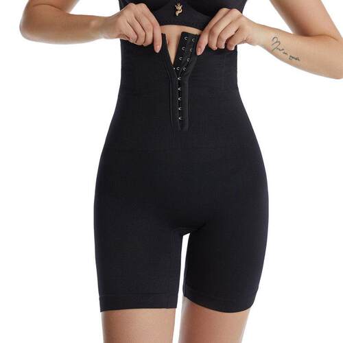 Waist pants with high waistband and strong abdominal and