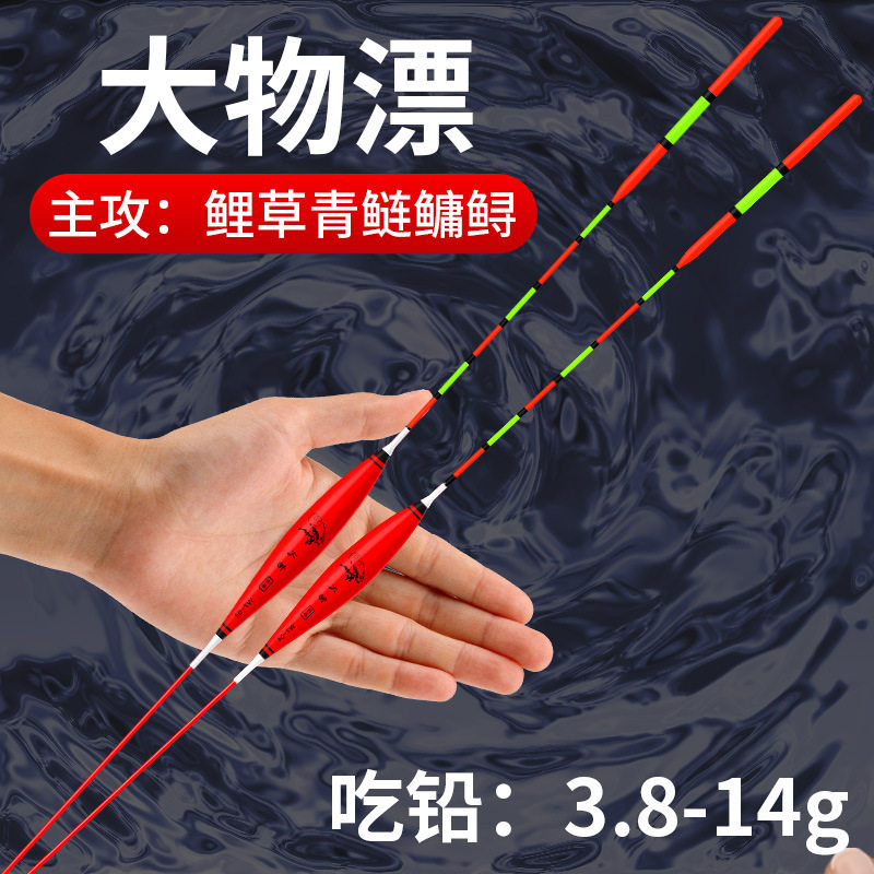 鲢鳙加粗醒目远投青鱼草鱼浮漂