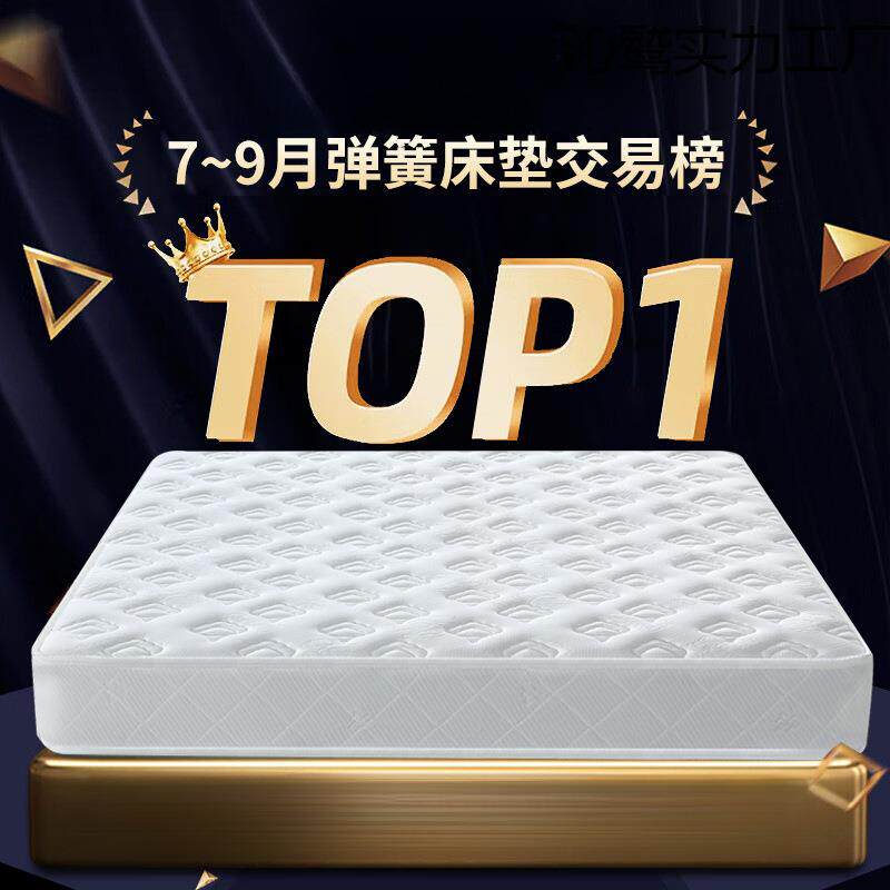 席弹簧床垫经济型软硬两用20cm厚1.5米1.8m乳胶椰棕家用天然梦思