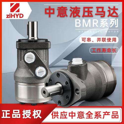 液压马达低速大扭矩宁波中意BMR/BMRE/BM3/BMP模具绞盘摆线油马达