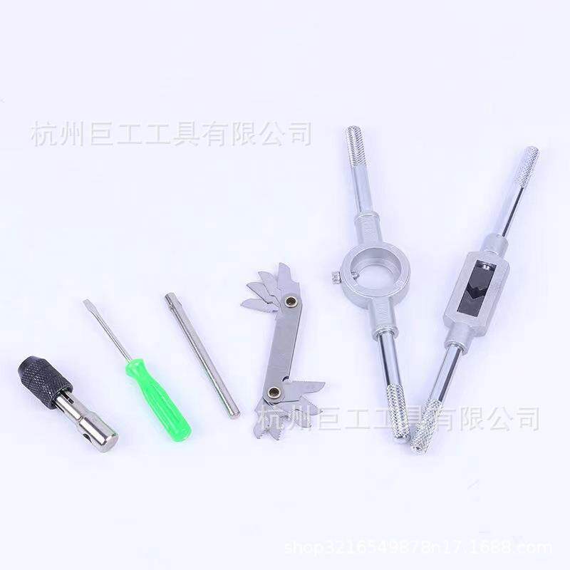 厂家 公制丝锥板牙40件套丝锥板牙组套丝攻套装40PC成套 丝锥板牙