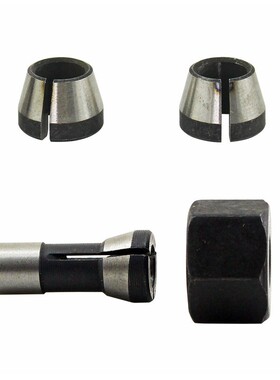 奥奔修边机AT3301X夹头 1/4”6.35mm 6mm 奥奔电磨X25-1夹头