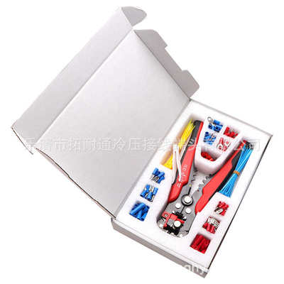 扎+ +260pcs批发盒装组合钳子+带冷ebay中接线端子端子端子压接