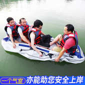 6人橡皮艇耐磨拉丝底夹网船充气钓鱼船 广州迈特熊加厚2