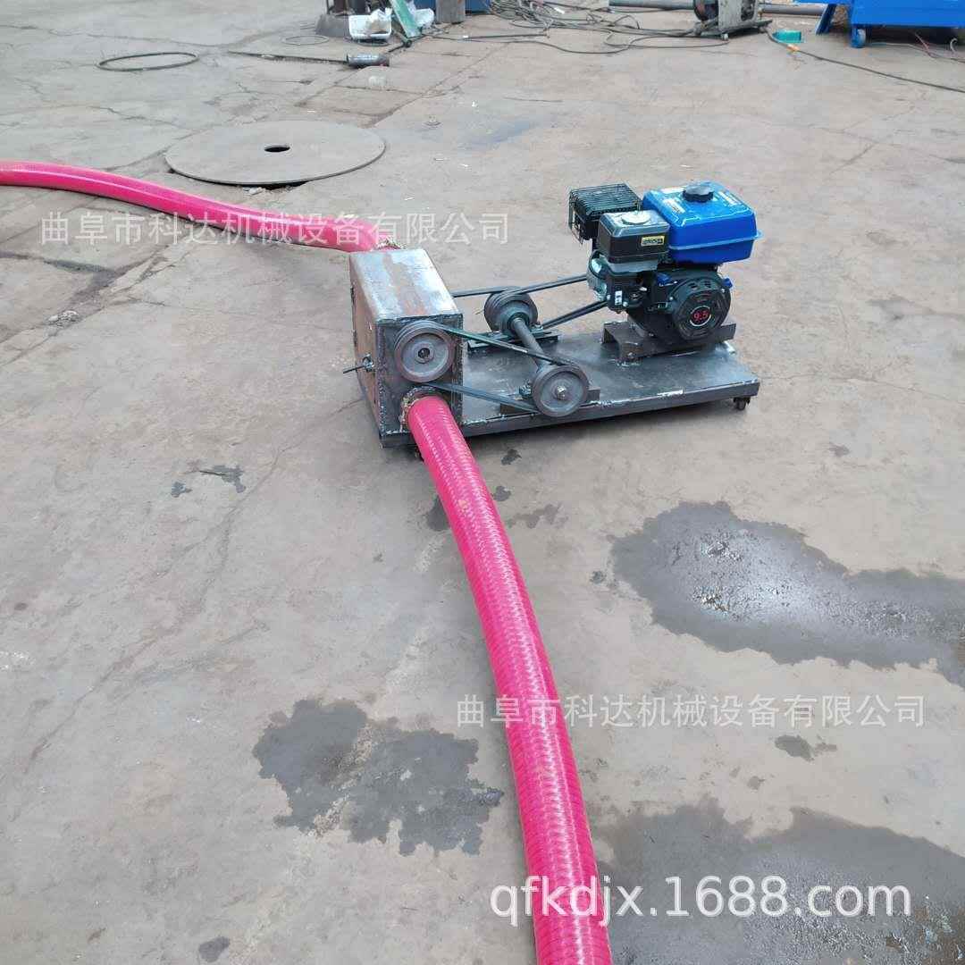 粉碎后的塑料筐颗粒料软管吸粮机车载便携式吸粮机上料装车机