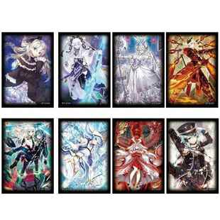 游戏王彩色卡套闪刀姬火刀异画 卡通 白银城半龙女仆卡册卡片保护