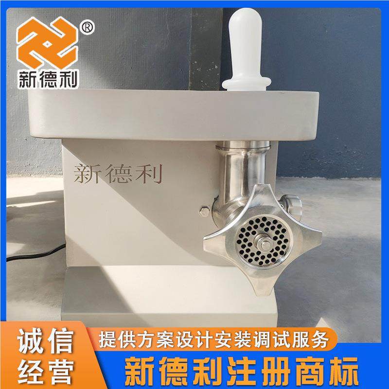 小型肉皮肉机器商用1JR-12型2型绞海带绞备不锈钢蒜蓉家用碎台式