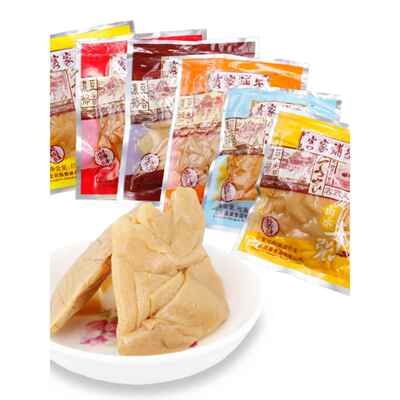 客家铺子卤水千张豆腐干五香香辣即食豆干福建长汀特产零食豆腐皮