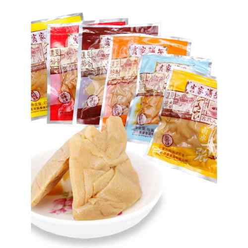客家铺子卤水千张豆腐干五香香辣即食豆干福建长汀特产零食豆腐皮