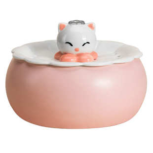 陶瓷湿用品不嘴猫咪猫冬季饮水机水器加热循环饮自动宠物恒温活水