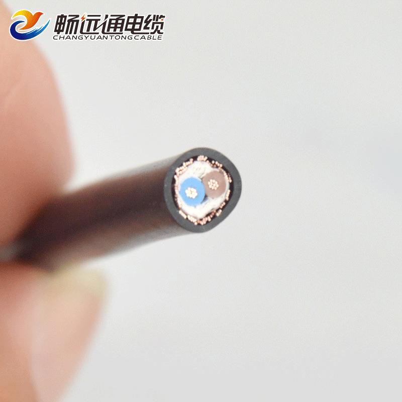 厂家现货铜网信号线 RVVP2*0.3平方屏蔽线 国标纯铜监控抗干扰线