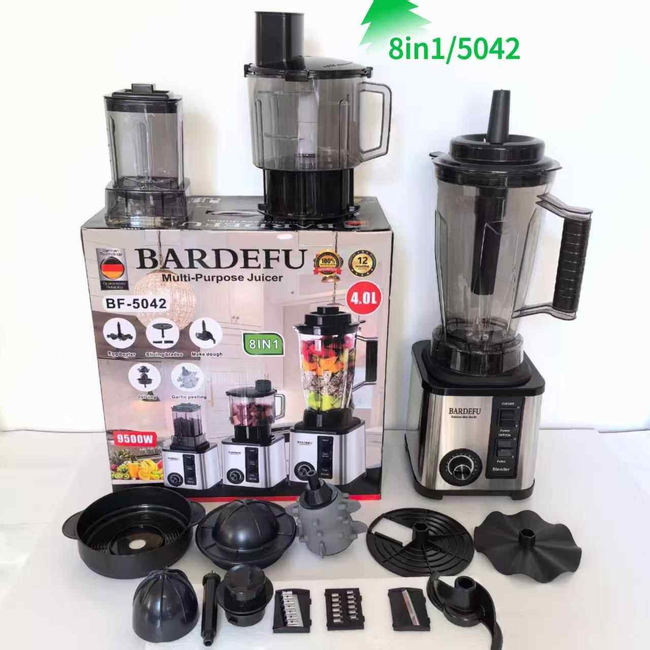 3L8in1blender跨境北美欧不锈钢大容量金属破壁机绞肉机榨汁机