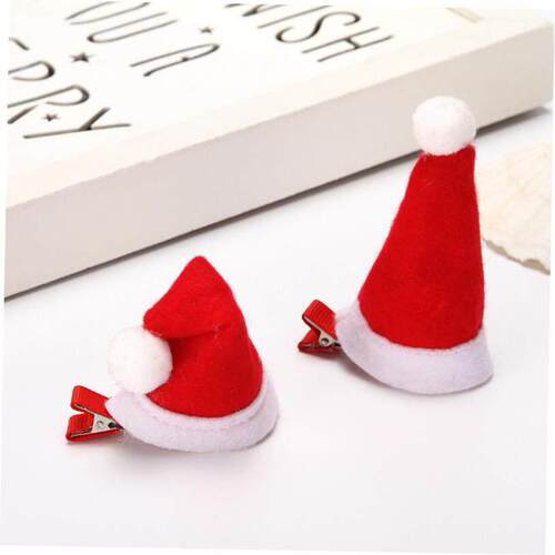 Christmas Kids little hat hairpin Gift duck beak clip