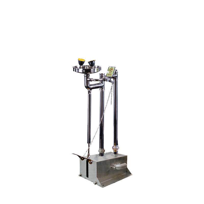 BH32-50130不锈钢洗眼器工业用立式空自眼动排防冻化工厂脚踏冲4